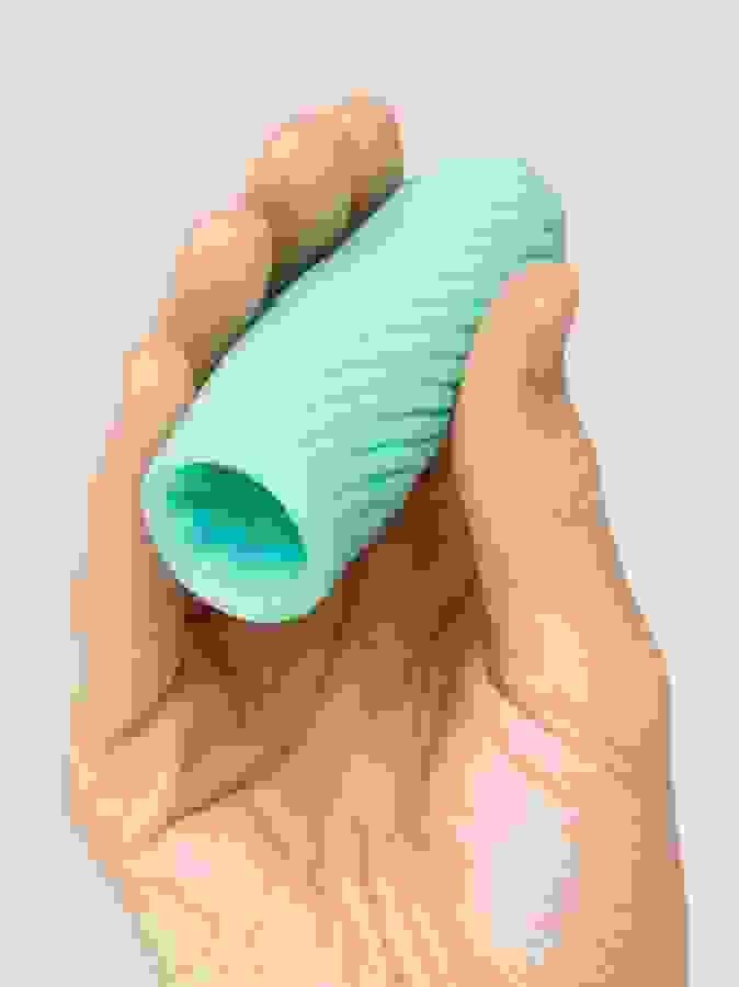 Arcwave Ghost Silicone Reusable Reversible Textured Male Stroker, Green, hi-res